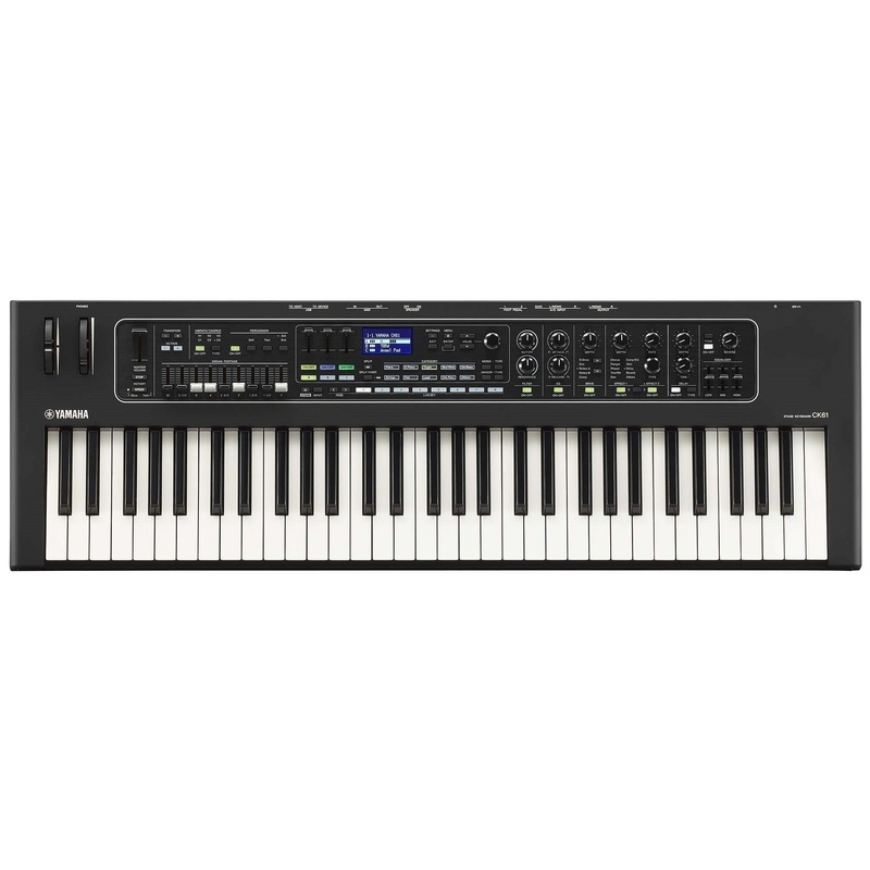Yamaha CK61 61-Key Stage Keyboard w/ Speakers, Black