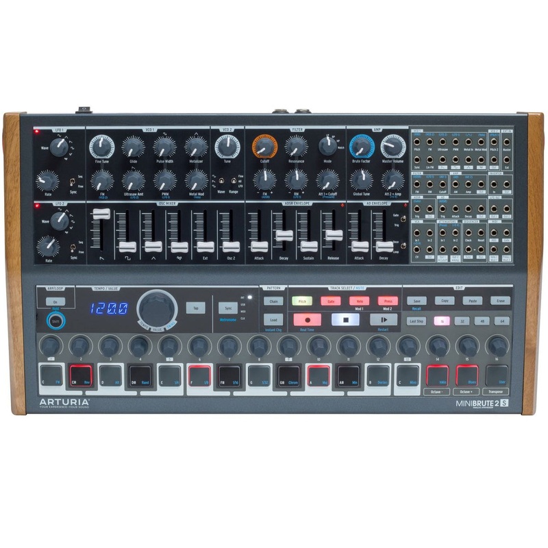Arturia MINIBRUTE2S Analog Synthesizer and Sequencer