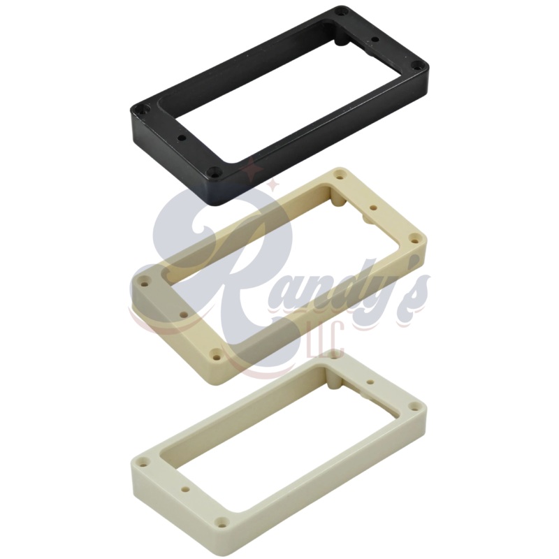 (Historic Series) CAB M69 Humbucker Mounting Ring (Tall/Bridge) - Fits Gibson Black