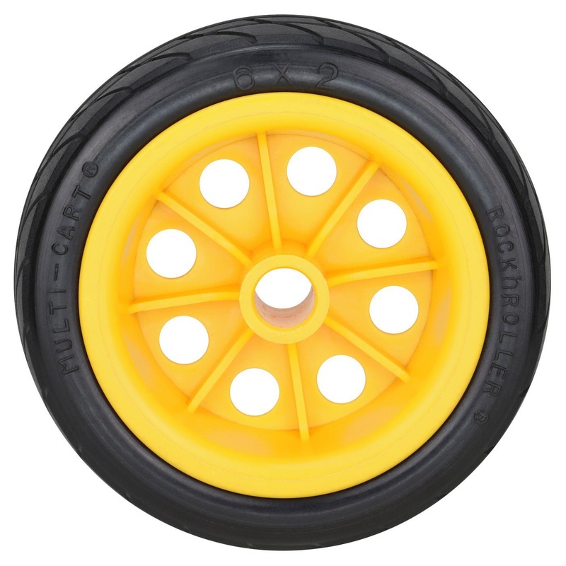 Rock N Roller RWHLO6X2 6" x 2" R-Trac Rear Wheel (for R2G, R2 Upgrade), 2-pack