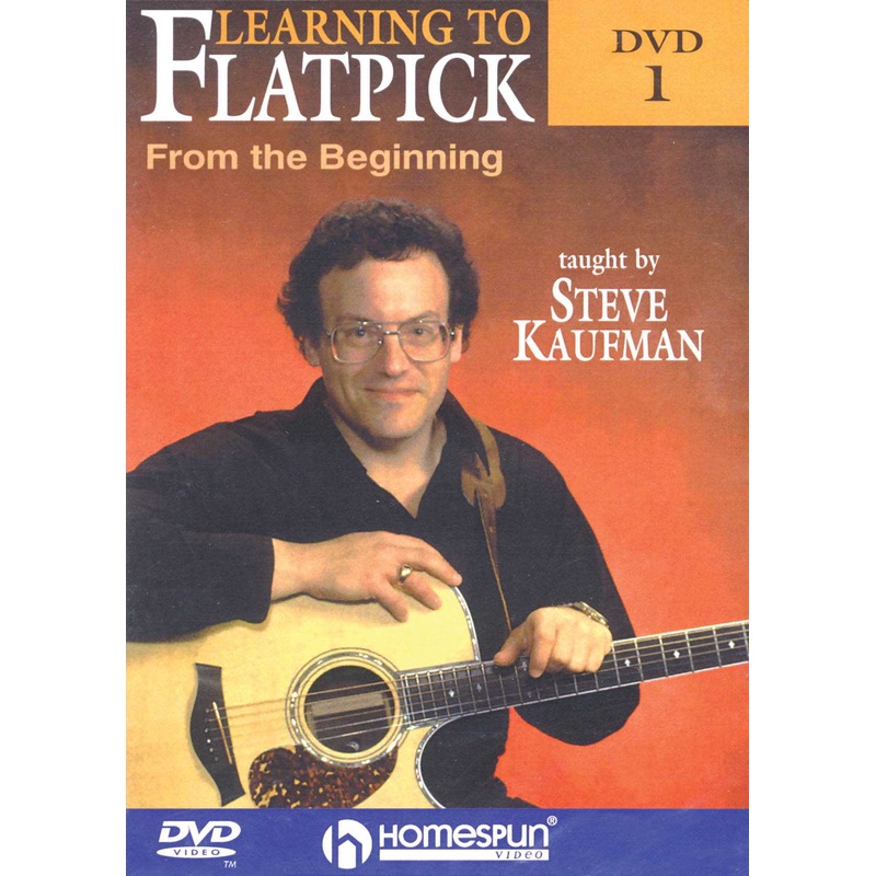 DVD - Learning to Flatpick: Vol. 1 - From the Beginning