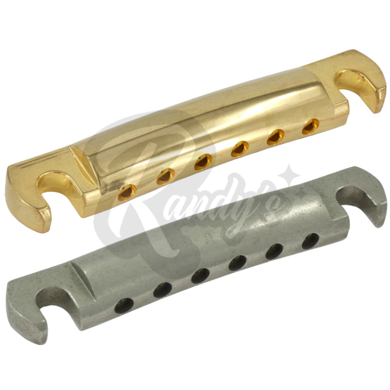 (VOS Series) Lightweight Stop Bar Tailpiece (Aluminum) - Fits Gibson Aged Gold