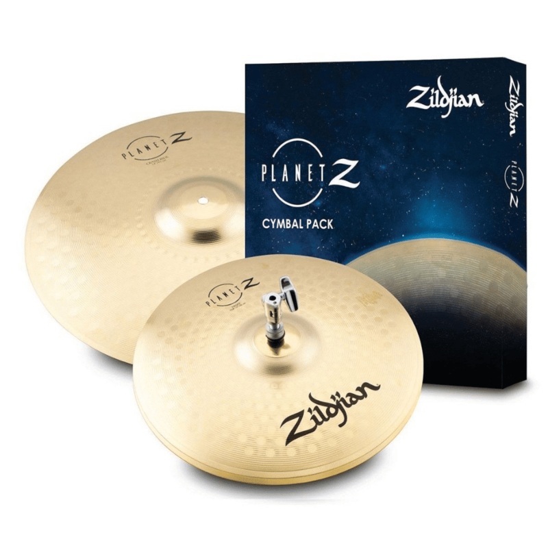 Zildjian Planet Z 3-Piece Fundamentals Cymbal Pack-14" Hihats and 18" Crash Ride