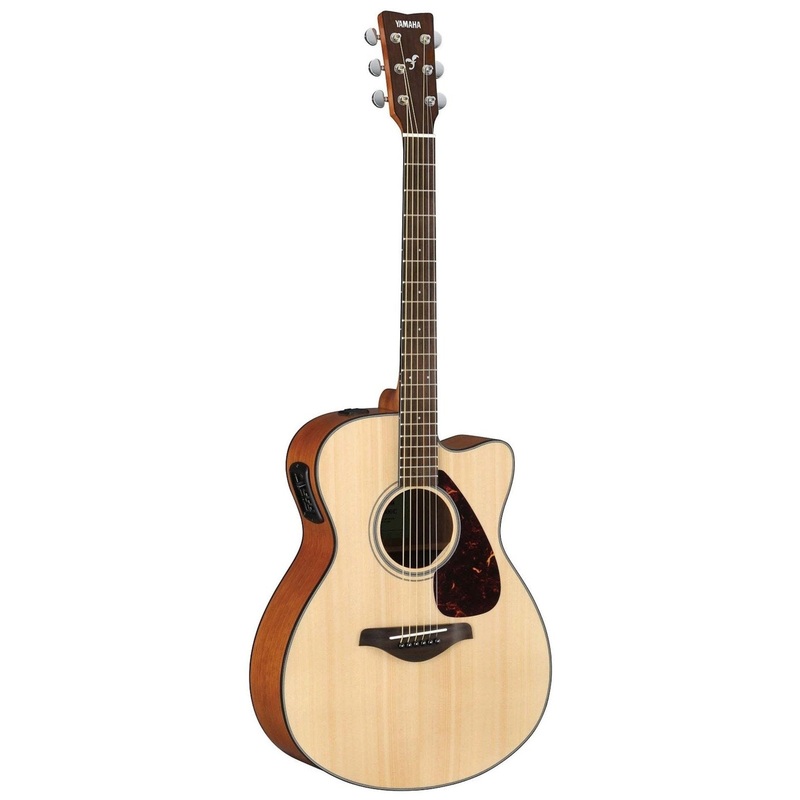 Yamaha FSX800C Small Body Cutaway Acoustic-Electric Guitar