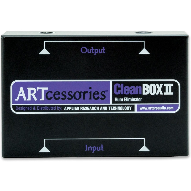 ART CLEANBOX-2 Hum Killer - Eliminator  Dual Channel - Passive  1/4 TRS