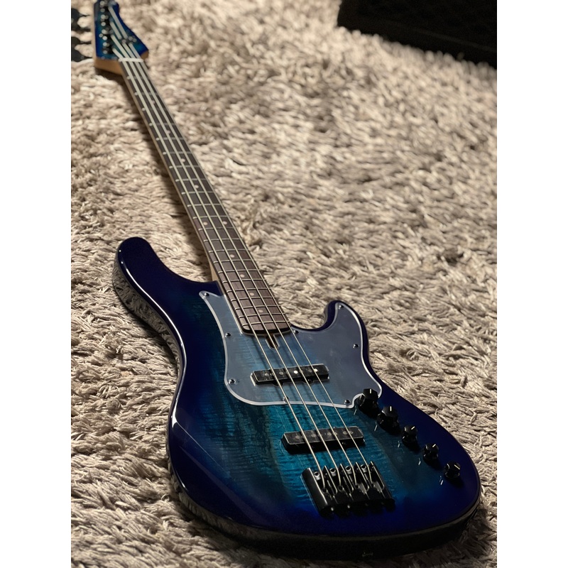 Cort GB Fusion 4 BB in Blue Burst