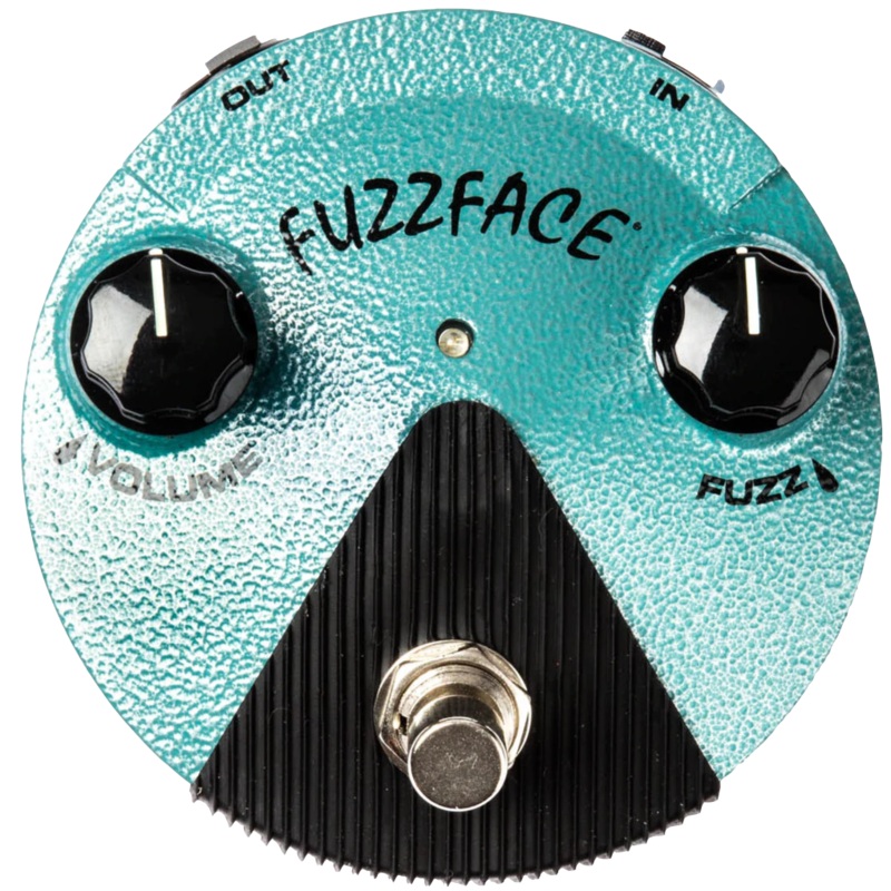 Dunlop FFM3 Jimi Hendrix Fuzz Face Mini, Turquoise