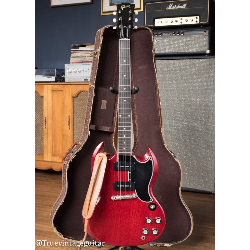 Vintage 1961 Gibson SG Special Cherry Red
