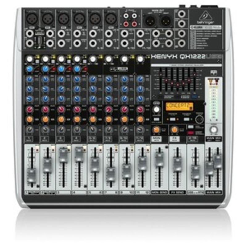 Behringer XENYX QX1222USB Analog Mixer 