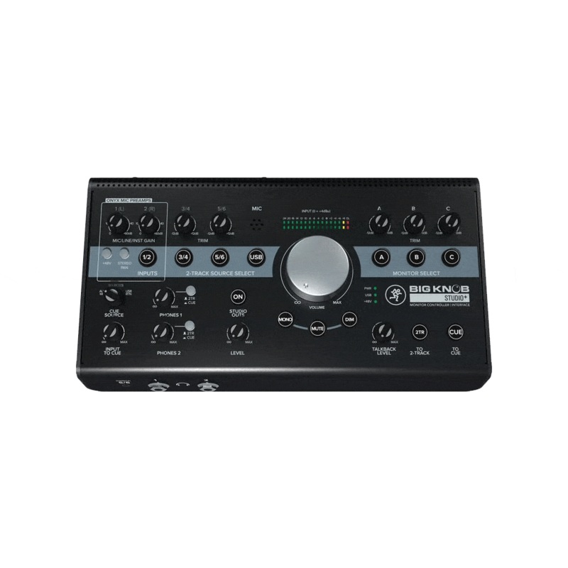 Mackie BIG KNOB STUDIO+ Monitor Control & Audio Interface