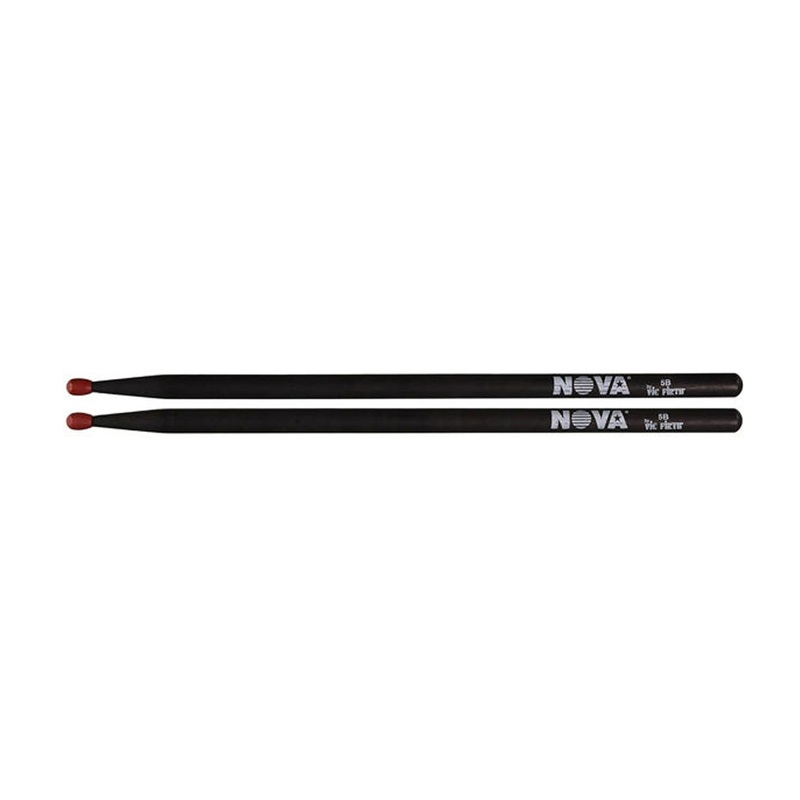 Vic Firth VFN5BNB 5B Black Nova Nylon Tip Drum Sticks