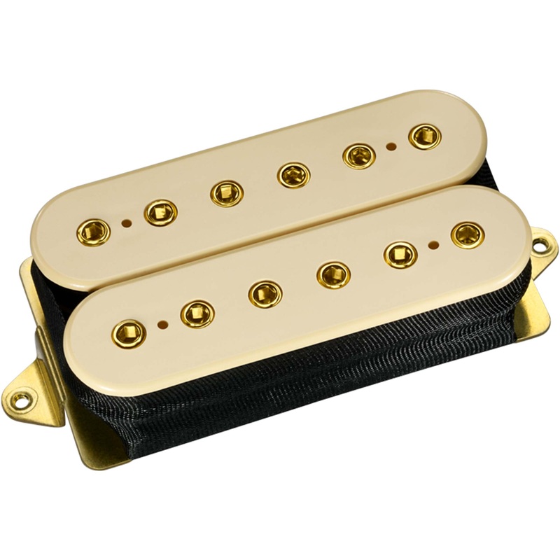 Dimarizio Dual Sound Humbucker Double Cream with Gold Poles