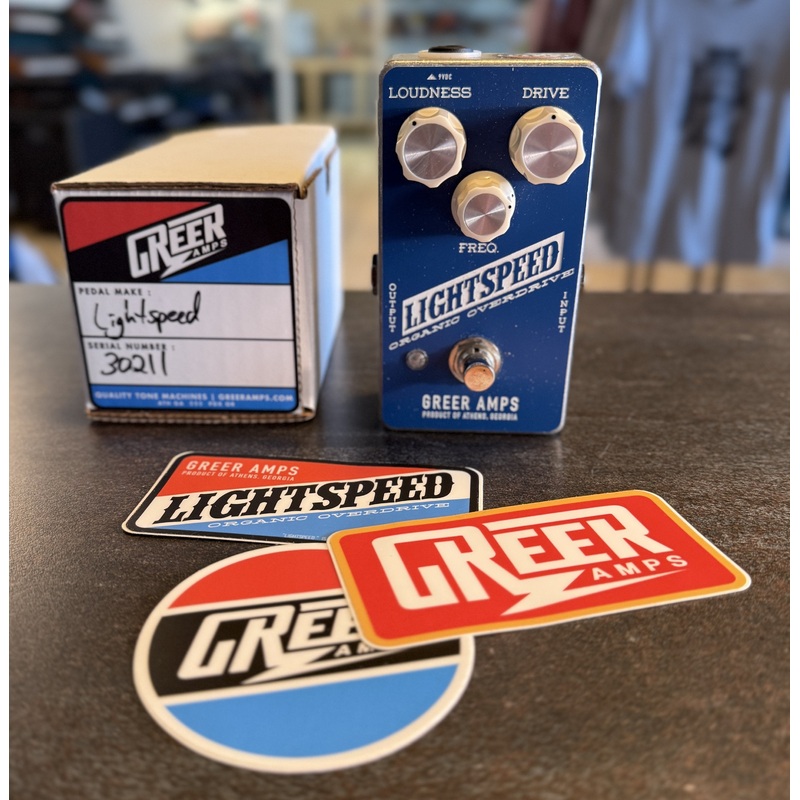 Greer Amps LightSpeed Organic Overdrive Used