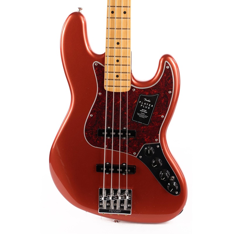 Fender Player Plus Jazz Bass Aged Candy Apple Red