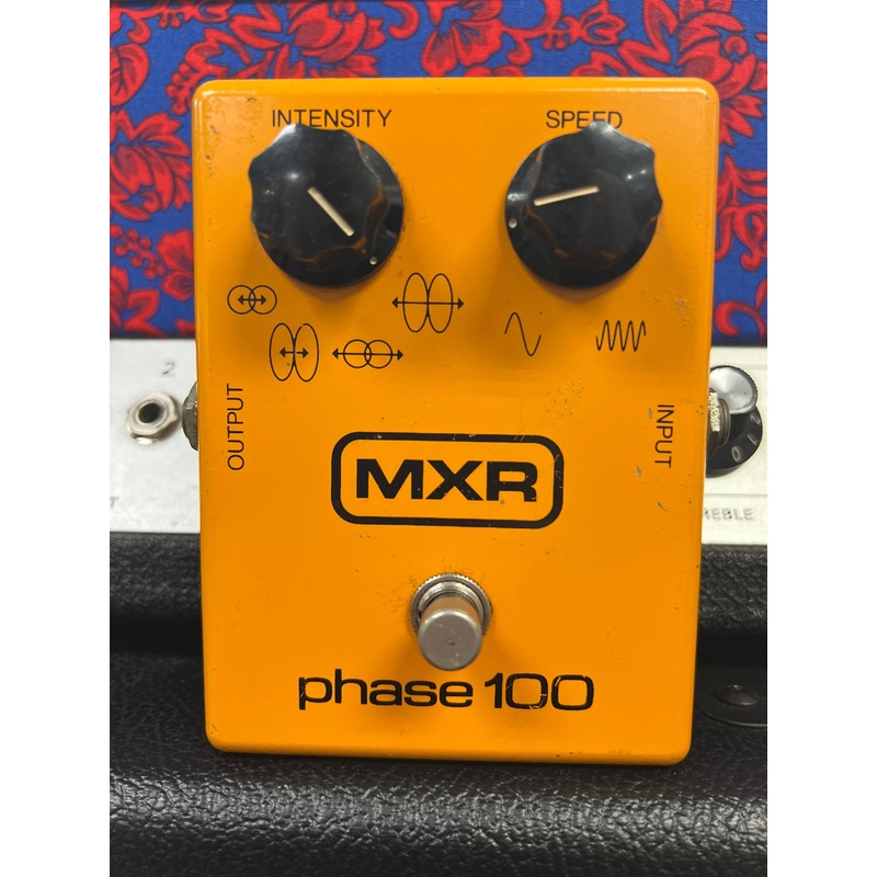 1970's MXR Phase 100 Block Logo Used w/box