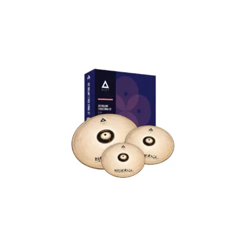 Istanbul Agop IXBS3  XIST Brilliant 3 Piece Cymbal Set 
