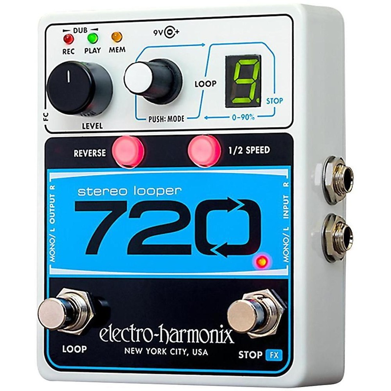 Electro-Harmonix 720 Stereo Looper Guitar Pedal