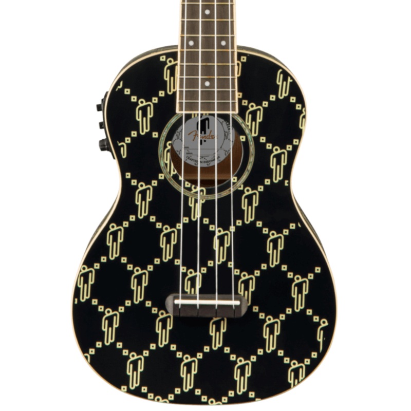 Fender Billie Eilish Signature Concert Ukulele - Black