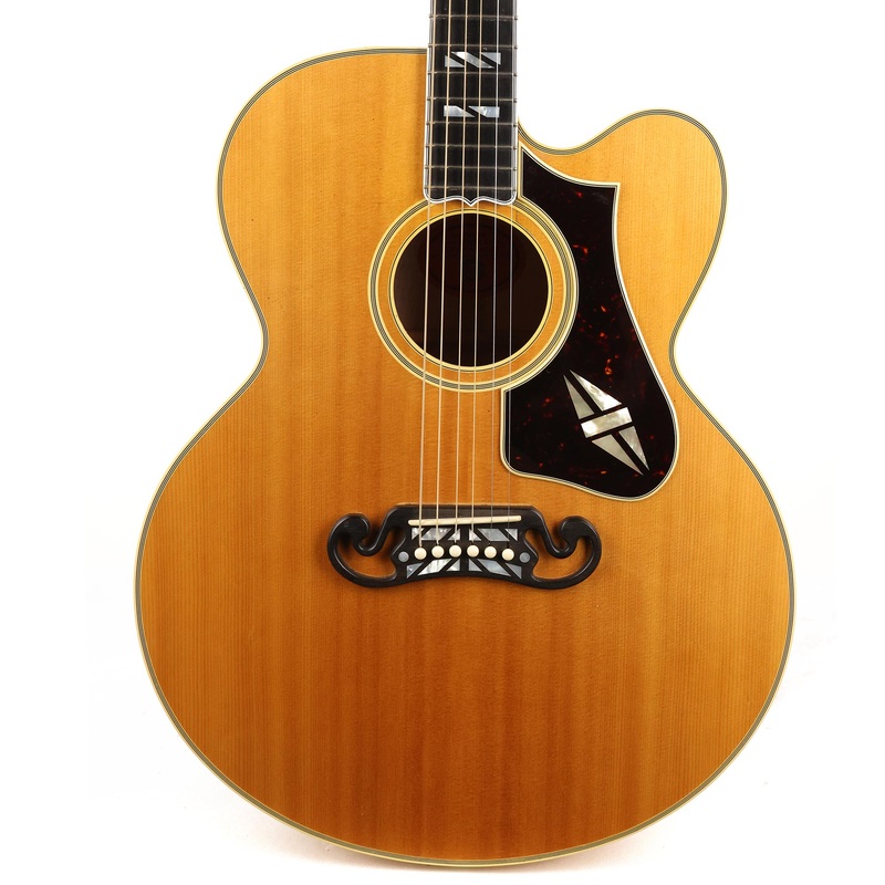 Used 2002 Gibson Custom Shop Super 200 Acoustic Guitar Natural