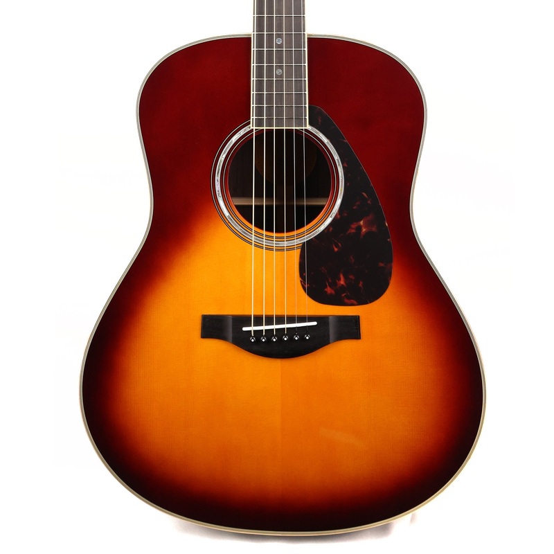Yamaha LL16B ARE Original Jumbo Acoustic-Electric Guitar Brown Sunburst