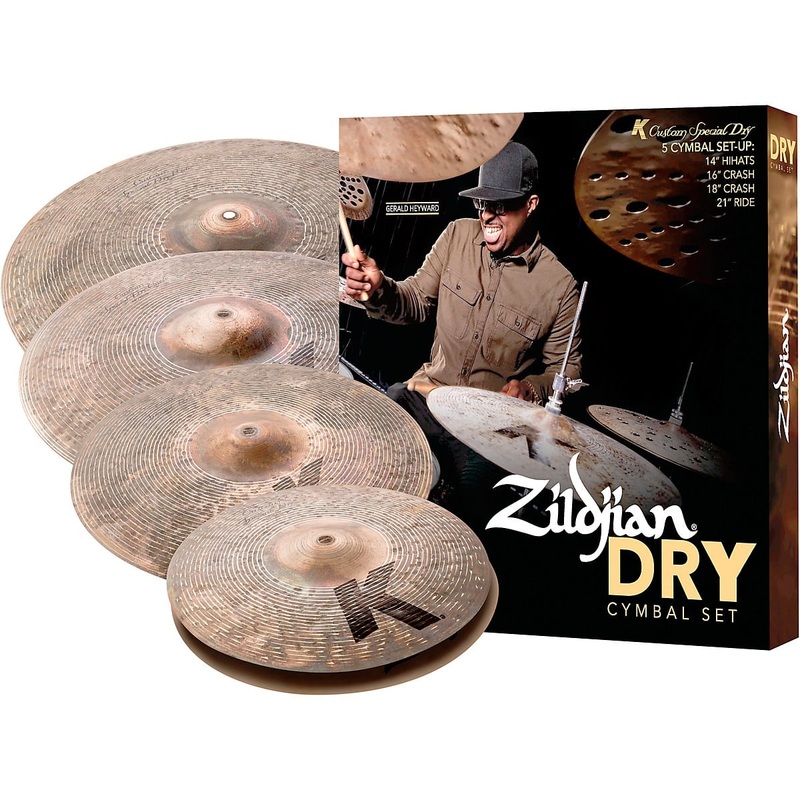 Zildjian KCSP4681 K Custom Special Dry Cymbal Pack