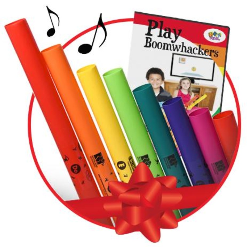 Boomwhackers BWGS Boomwhacker Gift Set - BWDG and FMPB