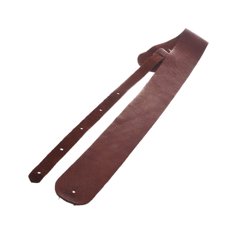LAKOTA LEATHERS 3" GUITAR STRAP, ROSEWOOD