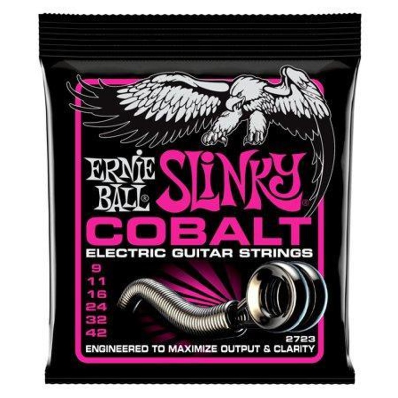 Ernie Ball Cobalt Super Slinky Electric Guitar Strings P02723