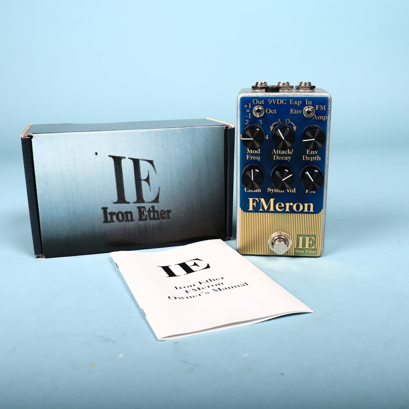 Iron Ether FMeron Bass Synthesizer Guitar Effects Pedal w/ Original Box