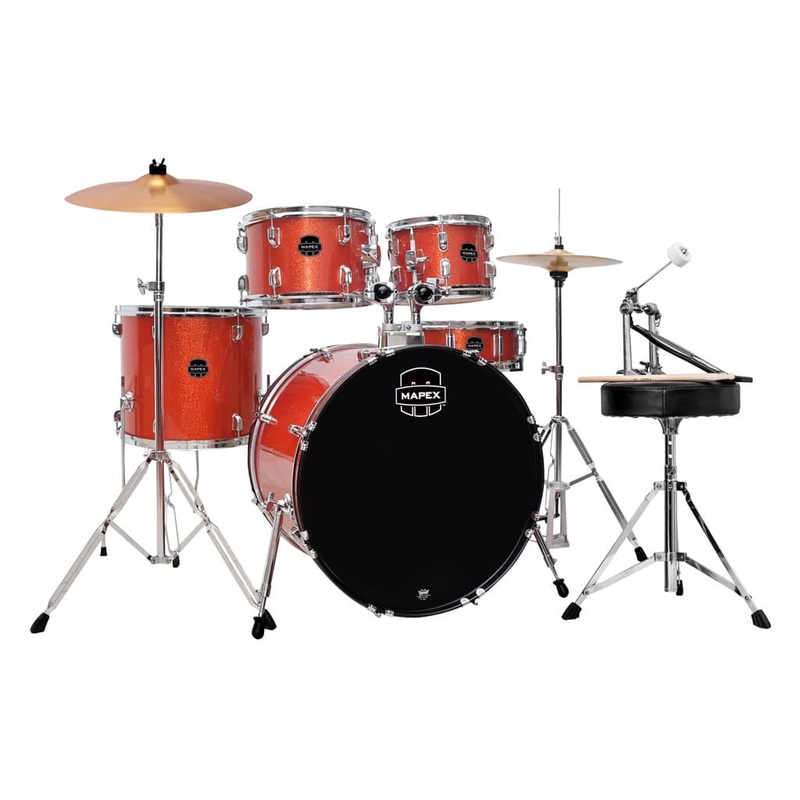 Mapex PDG5254TCFM Prodigy 5pc Standard Drum Kit Orange Sparkle Finish
