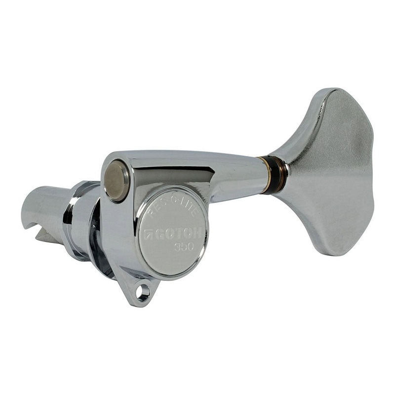 Shop Gotoh GB350 Chrome Single Left Bass Machine Head Online