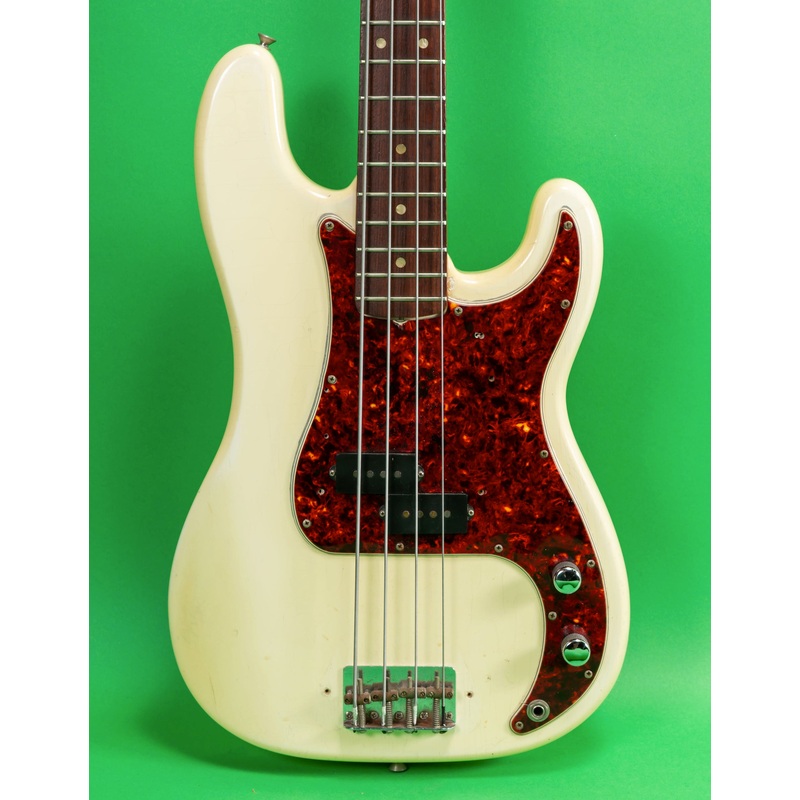1966 Fender Precision Bass Olympic White