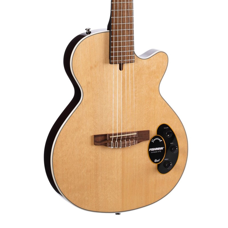 Cort Sunset Nylectric Nylon-String Guitar - Natural