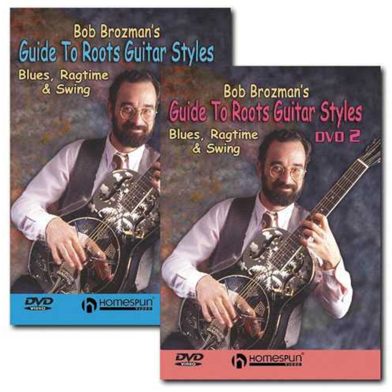 DVD - Bob Brozman's Guide to Roots Guitar Styles: Two DVD Set