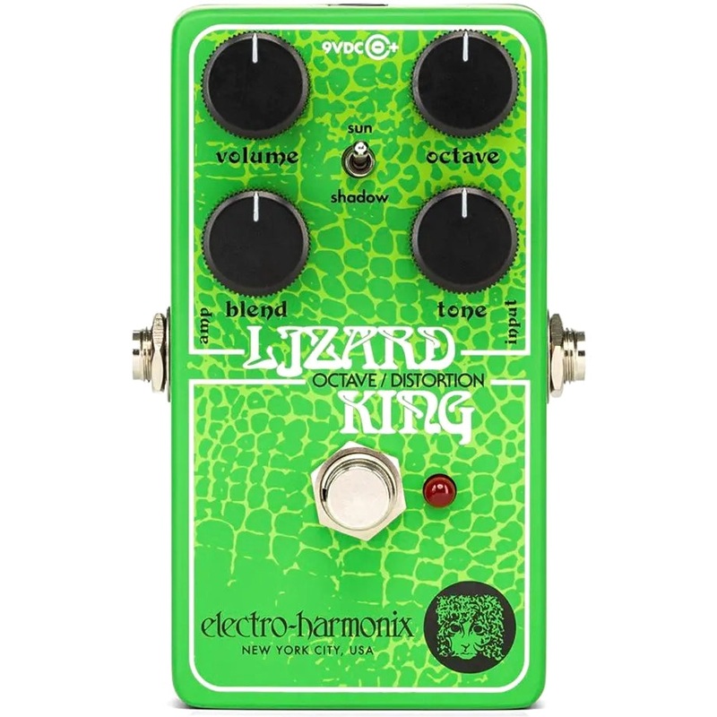 Electro Hrmonix LIZARDKING Bass Octave Fuzz Pedal