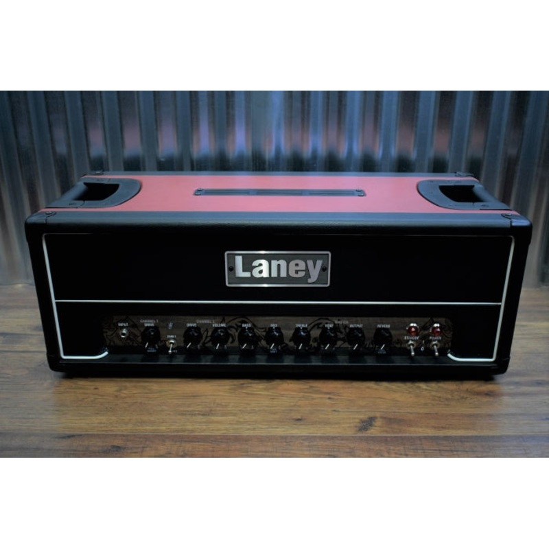 Laney GH50R All Tube  2 Channel 50 Watt Guitar Amplifier Head Demo