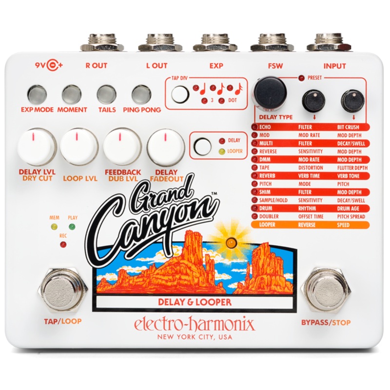 Electro-Harmonix GRANDCANYON Delay and Looper