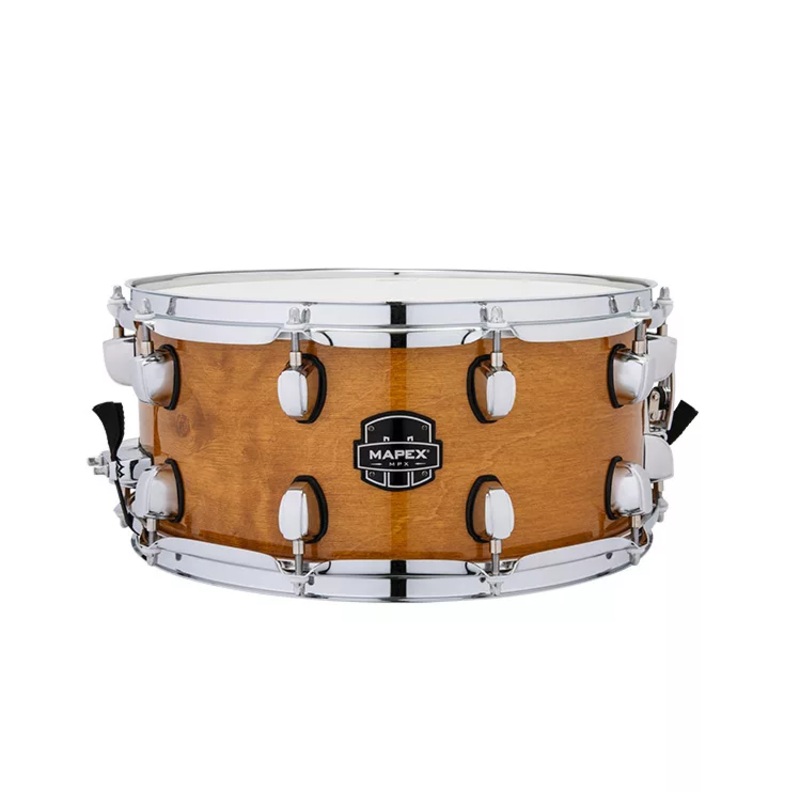 Mapex MPX Maple/Poplar Hybrid Shell Snare Drum - Gloss Natural - MPNMP4650