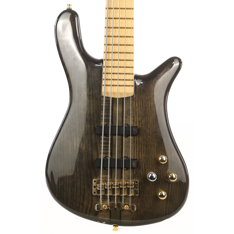 Warwick Custom Shop Stage I Streamer Transparent Black