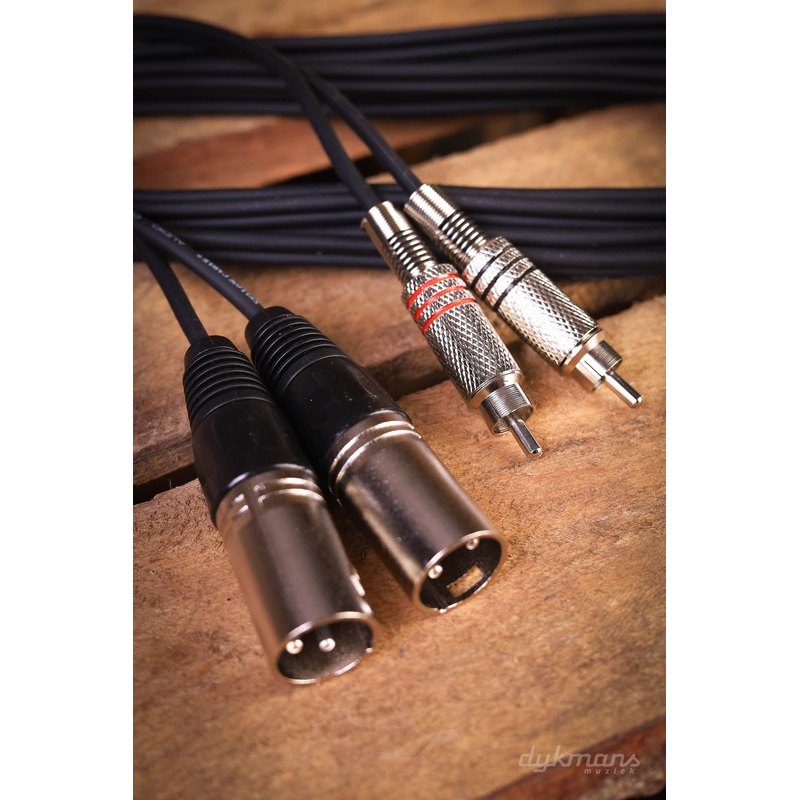 Yellow Cable K09-3 2x XLR to 2x RCA