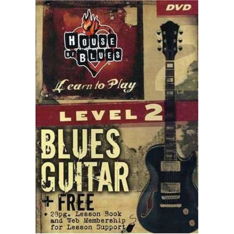 DVD - House of Blues: Learn to Play Blues Guitar - Level 2