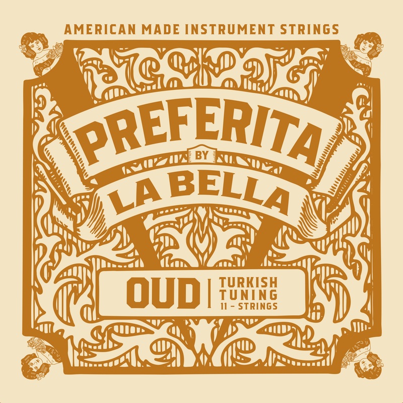 OU-PT Preferita Oud Strings - Turkish Tuning -